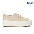 Women's Skyler Slip On Leather Oatmeal Sneaker