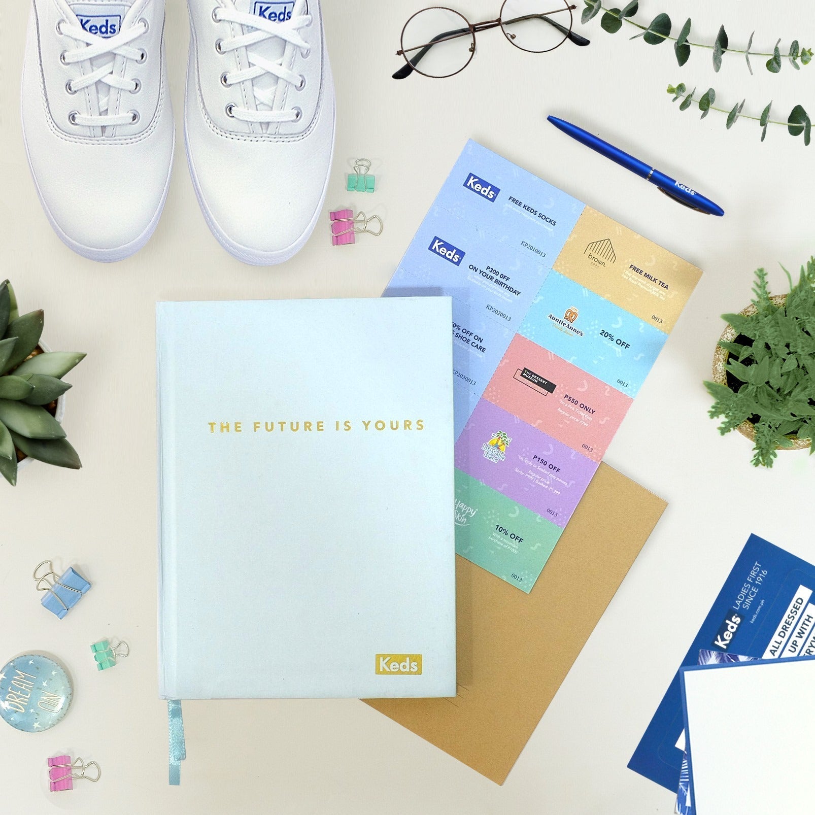 KEDS "THE FUTURE IS YOURS " PLANNER